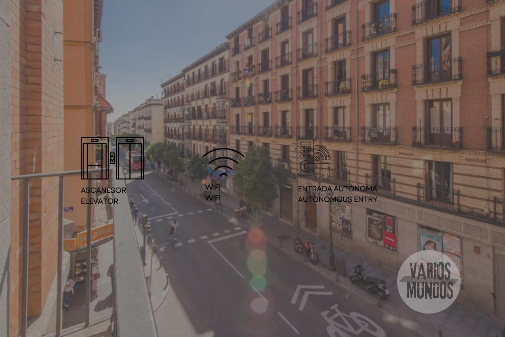 New Apt Para 7Pax En El Corazon De Madrid-Centro ภายนอก รูปภาพ